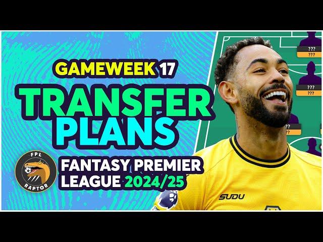 CUNHA BAN?  | MY FPL GAMEWEEK 17 TRANSFER PLANS | Fantasy Premier League Tips 2024/25
