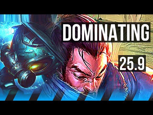 FIZZ vs YASUO (MID) | 8/1/3, Dominating | EUW Diamond | 25.9