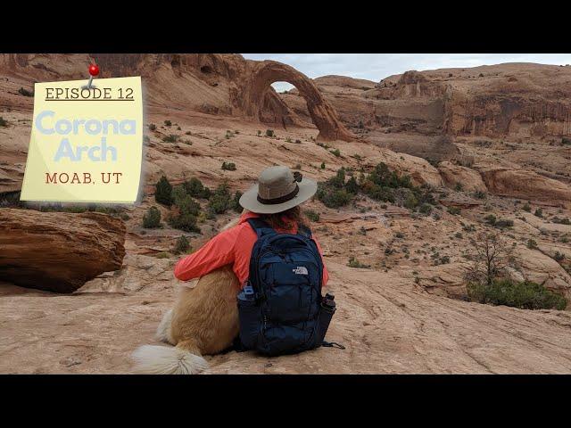 Hiking Corona, Bowtie and Pinto Arches in Moab, Utah