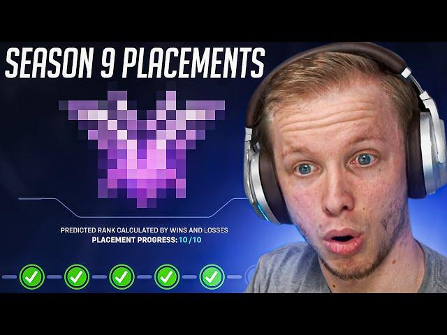 I Finished My SEASON 9 PLACEMENTS in Overwatch 2... (They Reset ALL RANKS!)