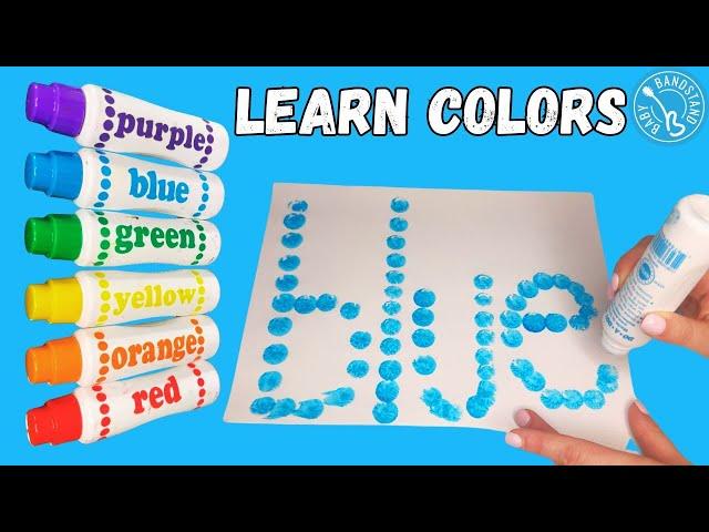 Colors and Learning for Toddlers- First Words and Songs with Ms. Alyssa!