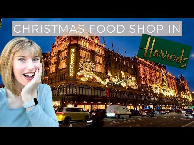 INSIDE HARRODS CHRISTMAS FOOD HALL | The Magic of Harrods London Christmas 2024 [4K]