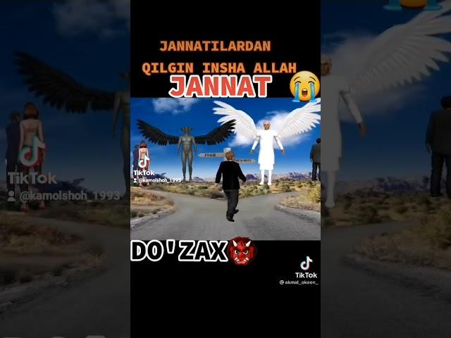 Jannat va dozax xaqida juda tasirli