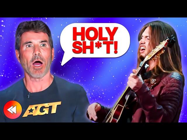 10 CRAZIEST Rock N' Roll Auditions On America's Got Talent! 