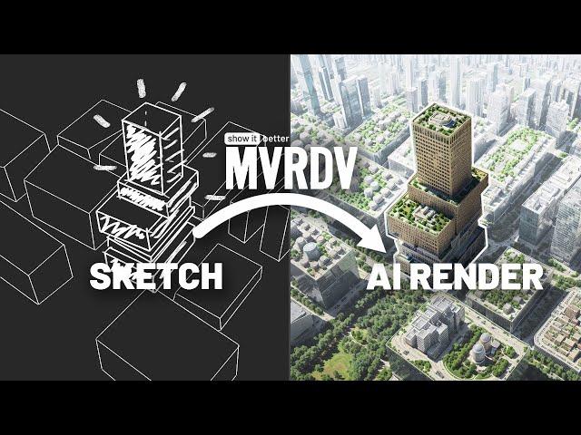 How MVRDV is using AI to design their buildings