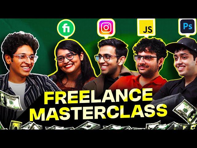 The ONLY FREELANCING Video You NEED In 2024 | Harkirat Singh, Anik Jain, Ayush Wadhwa, Lipsa Das