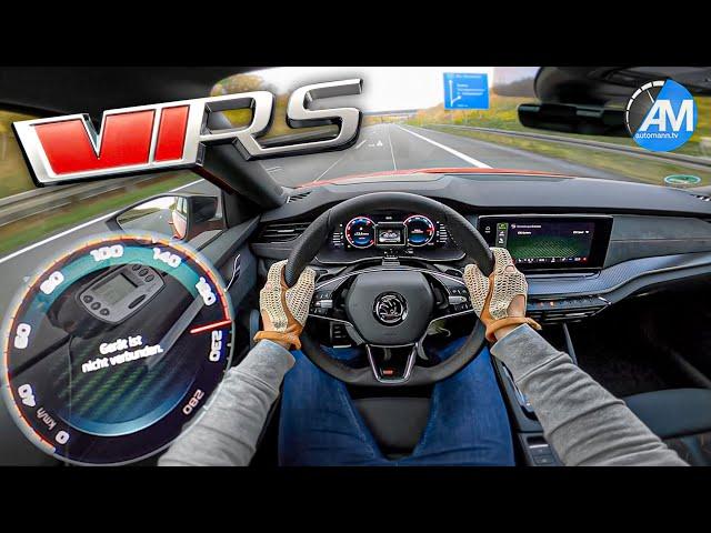 NEW! Skoda Octavia RS (245hp) | Launch Control & 100-200 km/h acceleration | by Automann