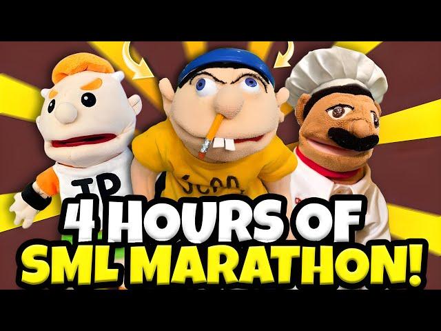 *4 HOURS* OF SML MARATHON! (FUNNIEST JEFFY VIDEOS)