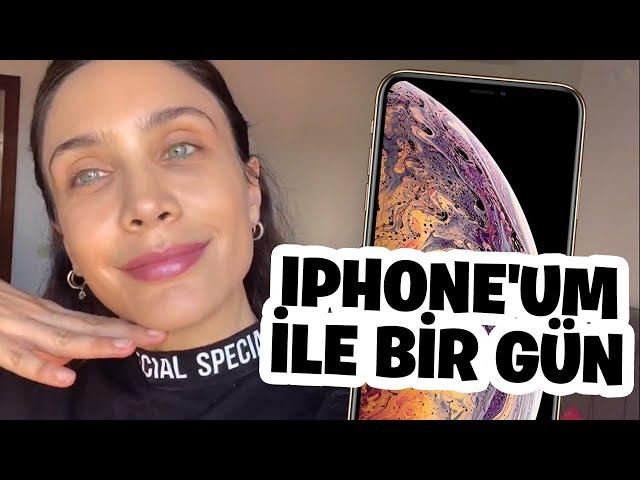 IPHONE İLE BİR GÜN | TÜM EDİTİ SADECE TELEFONUMLA YAPTIM !