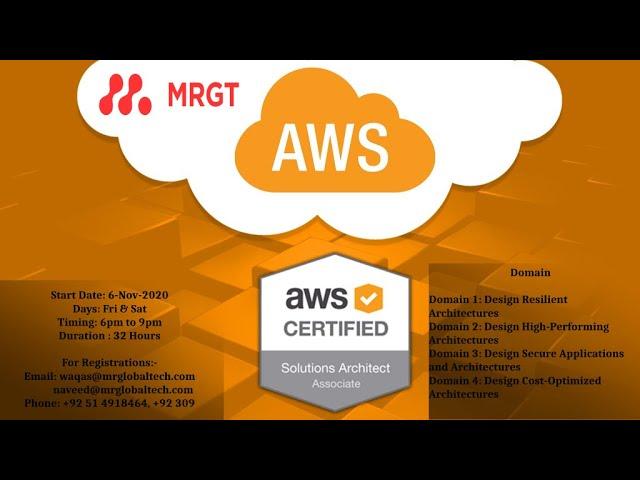 AWS Certified Solutions Architect – Associate  Demo Class