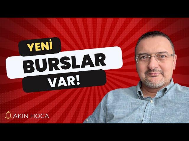 YENİ BAŞLAYAN 3 BURS BAŞVURUSU VAR! BURS VEREN KURUMLAR. GERİ ÖDEMESİZ BURSA NASIL BAŞVURULUR