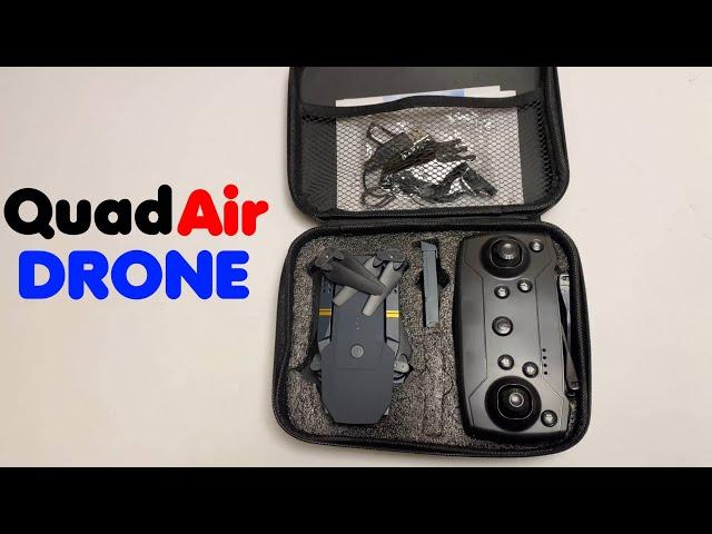 QuadAir Drone Setup Flight and Review