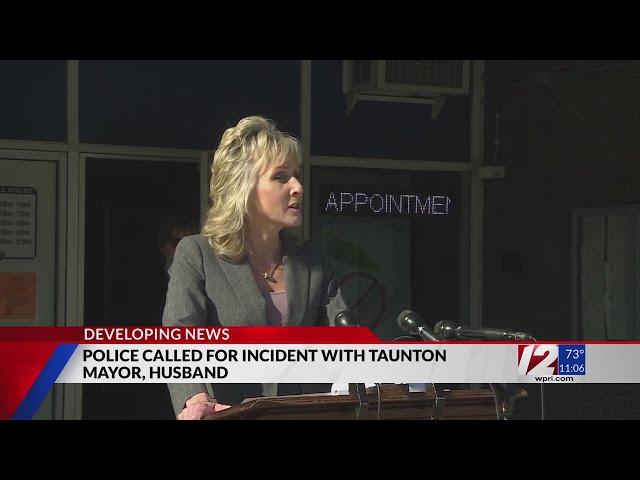 Police called for incident with Taunton mayor, husband