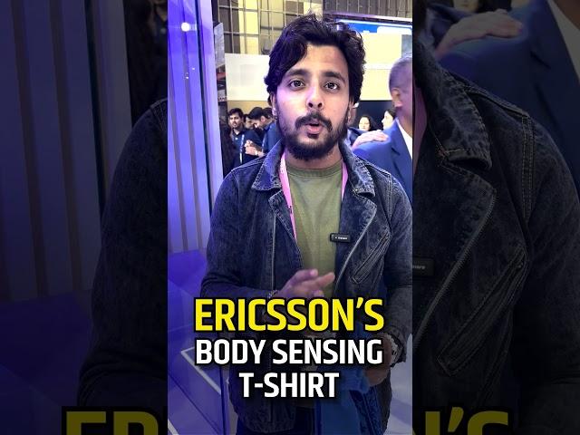 Ericsson's Zero Energy Body Sensor T-Shirt #imc2023