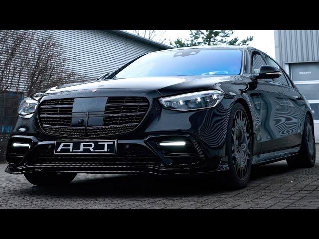 ALLBLACK Mercedes S-Class BRABUS - Exterior and Interior Details