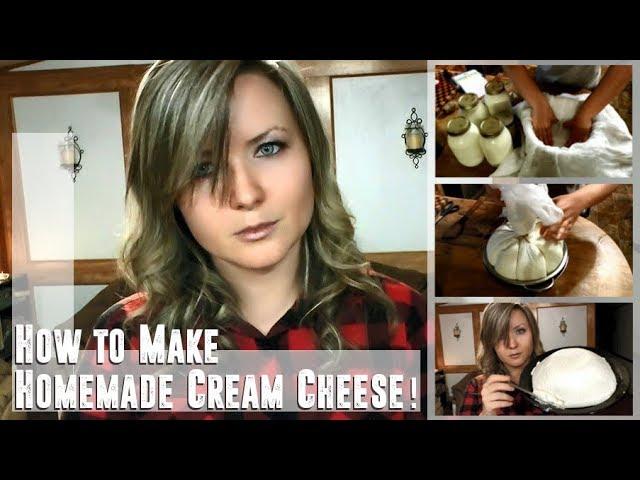 Easy Homemade Cream Cheese!