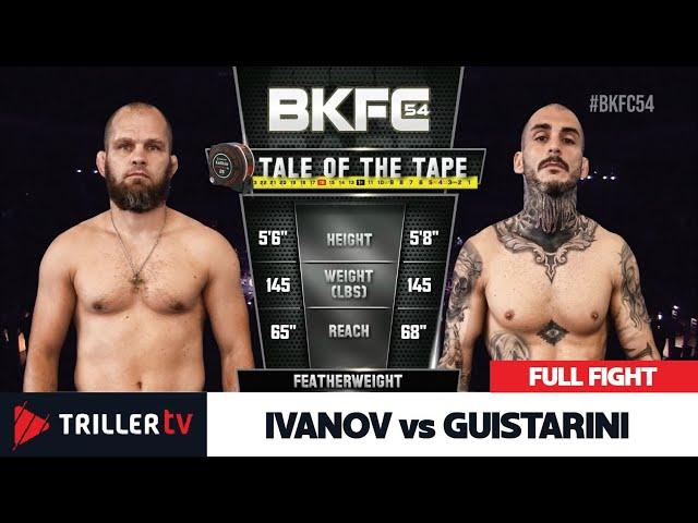 BKFC Еurope: Ivanov vs Guistarini