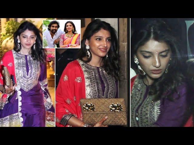 Rana Daggubati Wife Miheeka Bajaj At Anil Kapoor Home For Karva Chauth Celebration | DC