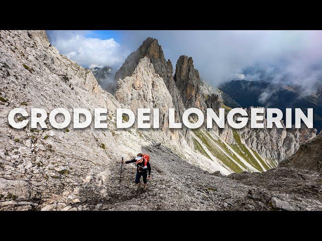 Via Normale CRODA DEI LONGERIN SUD 2.523m - Alpi Carniche