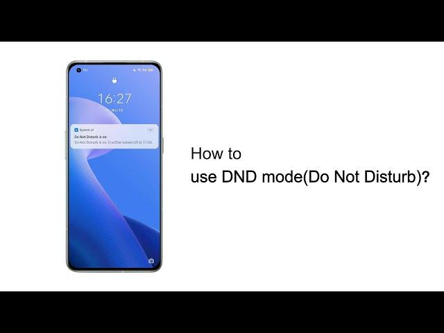 realme | Quick Tips | How to use DND mode