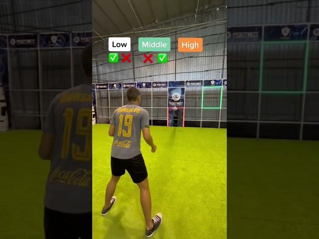 3 levels for chest control training session #football #soccer #footbot