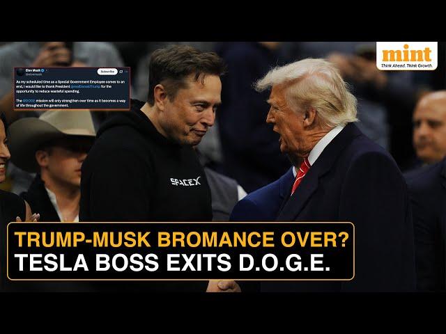 Elon Musk EXITS Trump Administration After 128 Days | Musk Criticizes Trump's ‘Big, Beautiful’ Bill