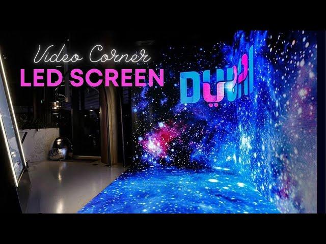 LED screens| Video corner photo zone