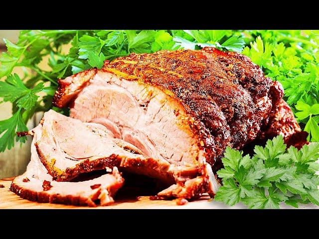 Friptură din Ceafă de Porc la Cuptor cu Usturoi @ReteteDeCasaUnice