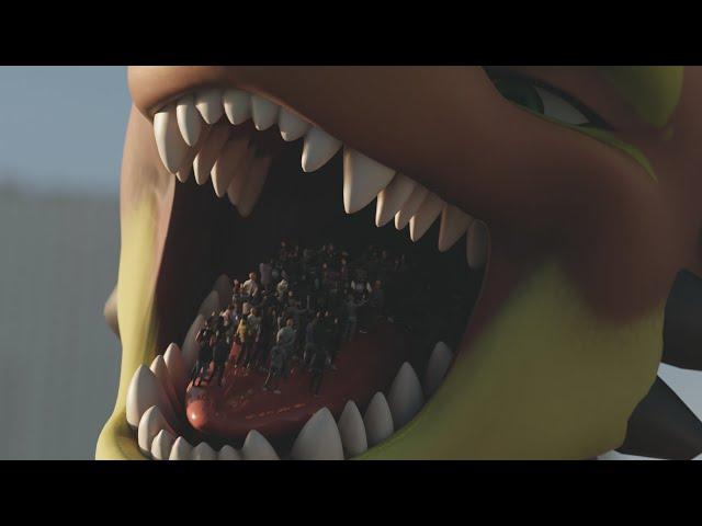 Gigantic Appetite (Macro Vore Animation)