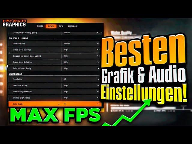 Besten Audio & Grafik Settings in Call of Duty Black Ops 6 inkl. Farbanpassung 