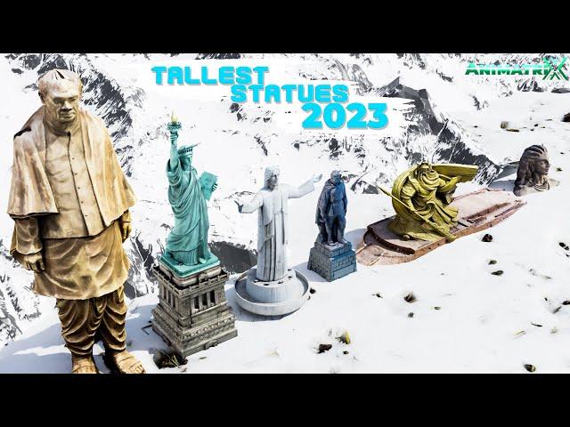 Tallest statues in the world | 3D comparison