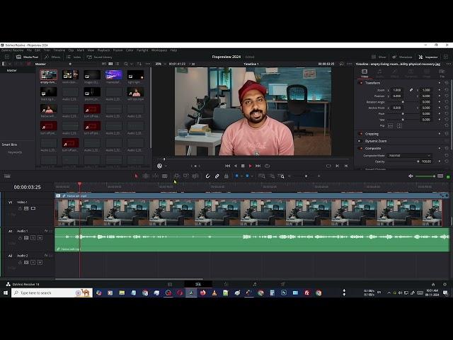 how to remove background in davinci resolve 18 free version