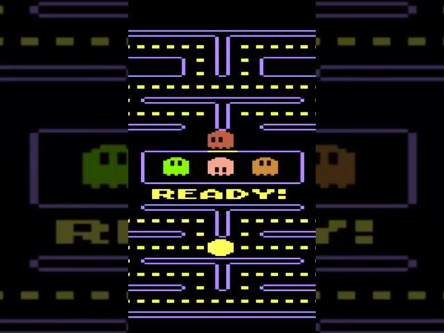 #atari  #pacman better on a #c64 ???