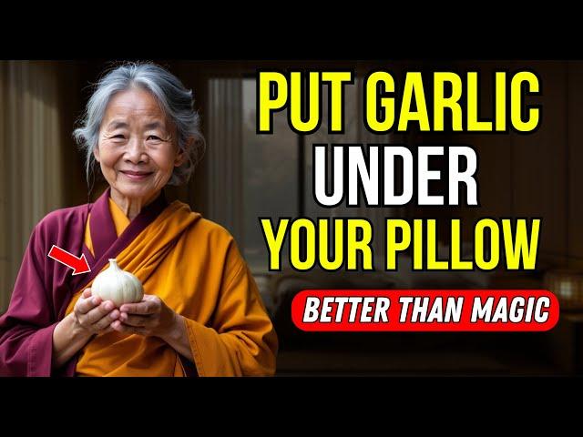 Put Garlic Under Pillow for 3 Days and See Wonders Happen Next | Buddhist Teachings