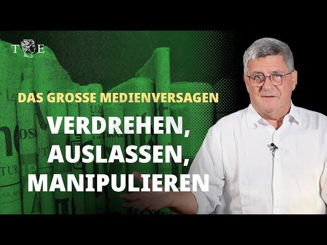 Auslassen, Wegschauen, Wahrheit verdrehen: Das große Medienversagen