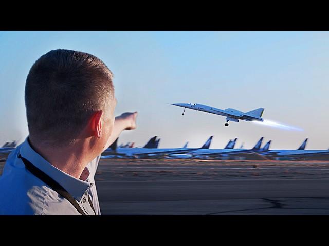 Filming a Supersonic Test Plane (Boom Supersonic)