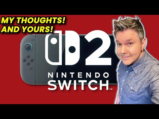 NINTENDO SWITCH 2 REVEALED! - My Thoughts and YOUR Thoughts! - Electric Playground