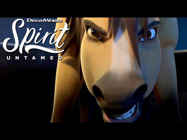 Lucky & Spirit Fight Back | SPIRIT UNTAMED