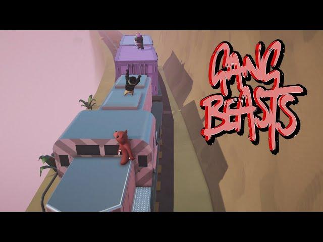 Deadly Tracks - GANG BEASTS [Melee] PS5 Gameplay