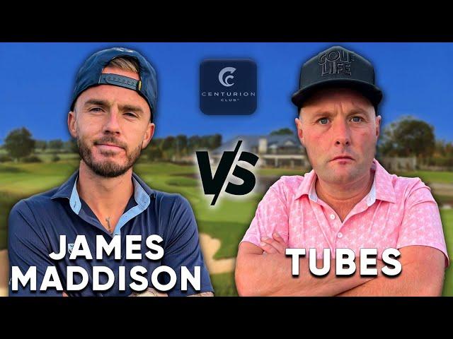 Only Jamie Vardy Would Do This…| James Maddison VS Tubes | Match Play | Centurion Club