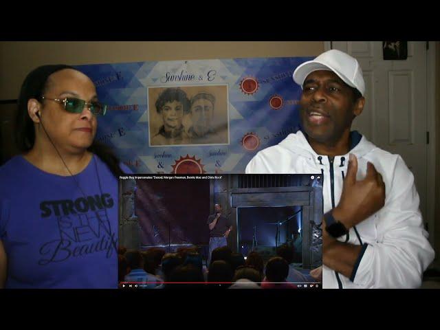 Reggie Reg impersonates "Denzel, Morgan Freeman, Bernie Mac and Chris Rock" \ Reaction