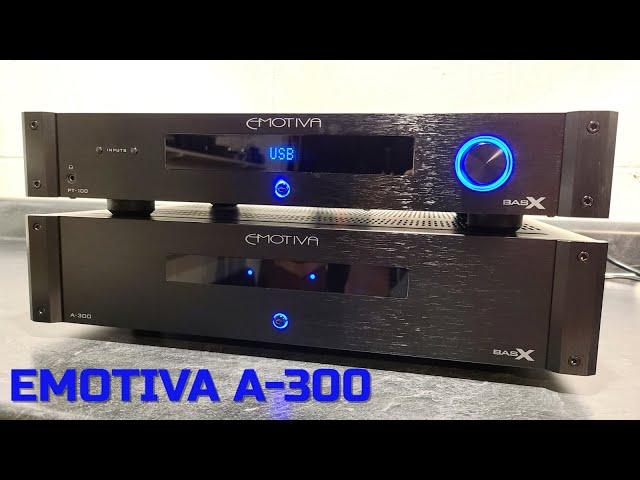 Emotiva BasX A-300 Stereo Power Amplifier (The Most Power & Fidelity For The Money)