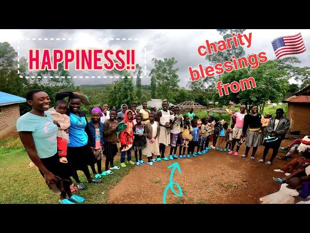 NO BOUNDARIES!! BLESSING 25 CHILDREN WITH NEW FOOTWEAR!!#charity