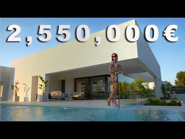 Touring a €2,500,000 LUXURY brand new villa in Costa Blanca, Spain!!