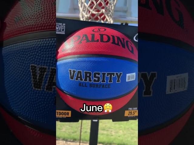 Your birth month is your basketball! #shorts