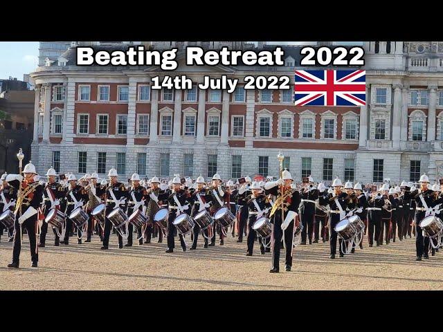 The Massed Bands of HM Royal Marines "Beating Retreat 2022" (Part 2)