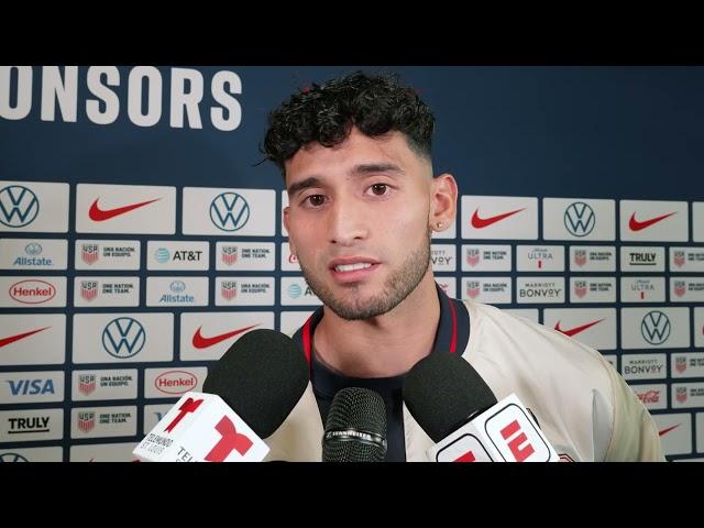 USMNT FORWARD RICARDO PEPI talks after beating Jamaica