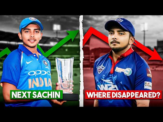 "Prithvi Shaw: From Rising Star to Cricket’s Lost Talent"