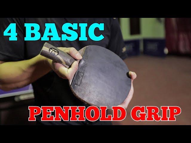 4 BASIC PENHOLD GRIP | MLFM Table Tennis Tutorial