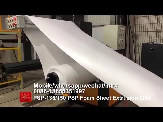 Ps Foam Sheet Extruding Line /PSP foam sheet extrusion line